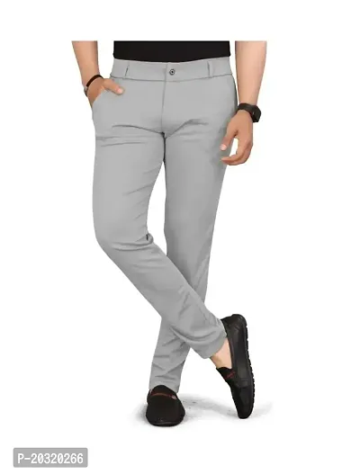 Buy Charcoal Grey Trousers & Pants for Men by NETPLAY Online | Ajio.com