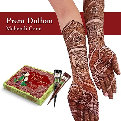 Buy Prem Dulhan Hair Henna Natural Henna Based Hair Color |Natural Brown|  -125 GRM (Pack of 2) Online at Low Prices in India - Amazon.in