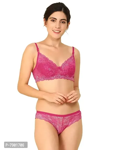 Buy Women Padded Cotton 6 Strap Fancy Bra Full Adjustable Straps for  Women's Girl's Bralette (32, Pink) Online In India At Discounted Prices