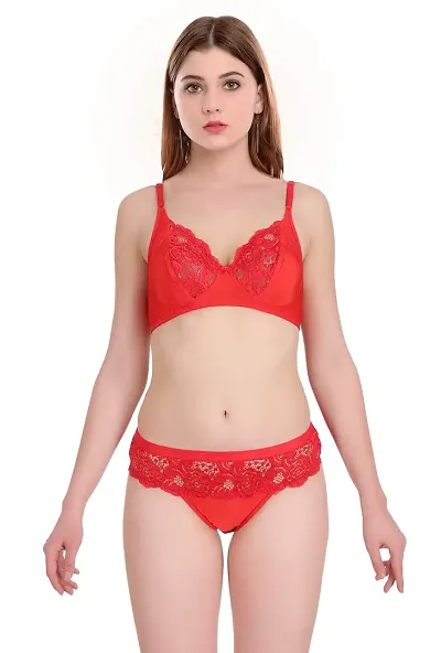 Buy Women's Sexy Net Lace Lingerie Set/Bikini Set/Bra Panty Set