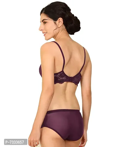 Buy Samvar-Women's Cotton Gym Sports Bra Panty Set for Women Lingerie Set  Sexy Honeymoon Undergarments (Color : Multi)(Pack of 3) Online In India At  Discounted Prices