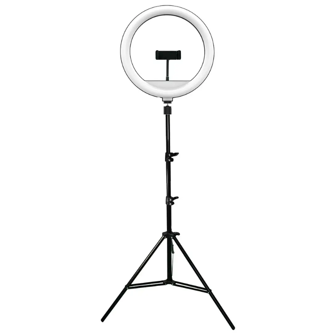 10.2” Selfie Ring Light with Tripod Stand & Phone Holder – Lightbiz