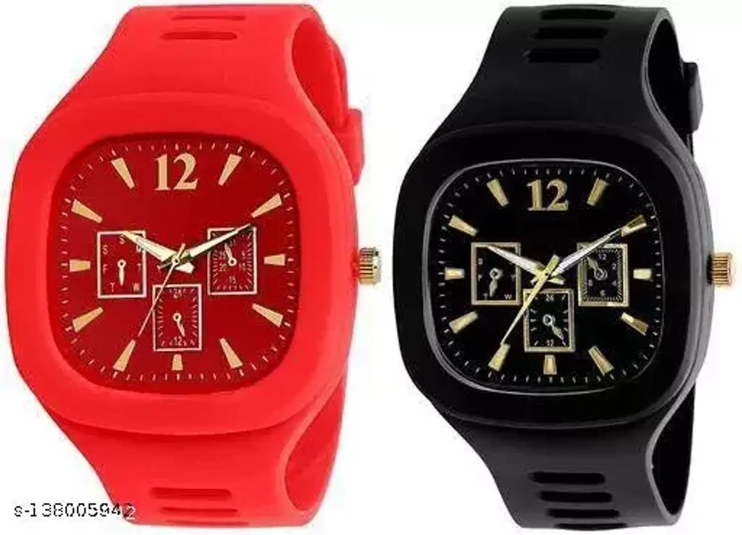 Buy Goldenize fashion Formal Analogue Girl's Watch with Metal  Strap(Multicolour Dial multi Colored Strap)-3 combo set Online at Best  Prices in India - JioMart.