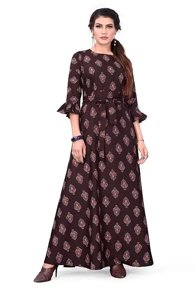 Stylish Fancy Georgette Embroidery Ethnic Gown For Women Pack Of 1 - 2xl, Fashion  Apparel, Ladies Fashion Garments, Women Fashion Clothing, Ladies Garments, Women  Clothing - Instaecart Solution, Gyanpur