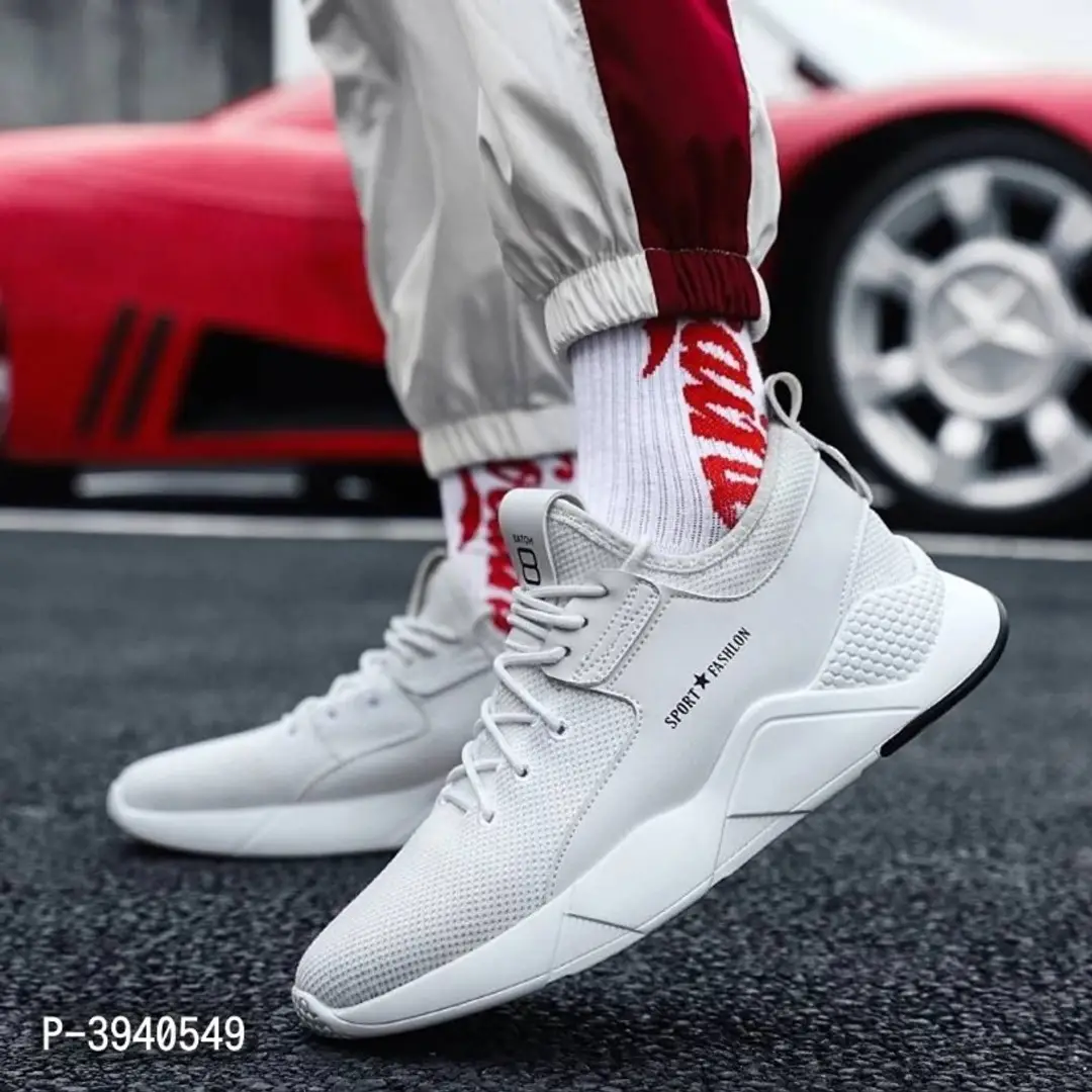 Mesh sports shoes on sale