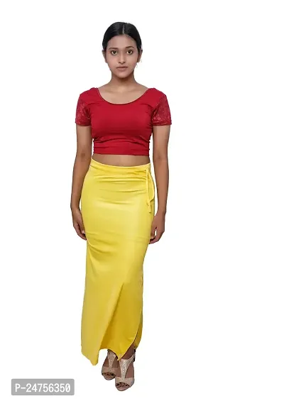 Women Saree Petticoat And Women Saree Shapewear / Lycra Blend Saree  Shapewear Or Petticoat