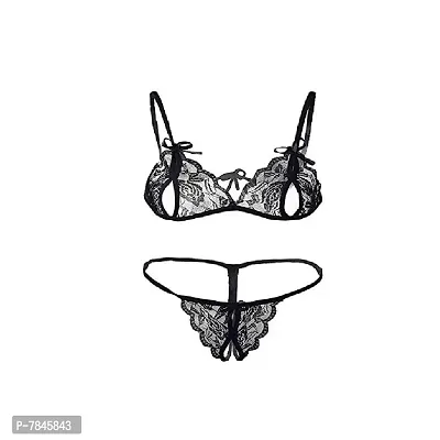 Buy WILDSELF Women 3 Piece (Bra, Thong and Skirt) Honeymoon