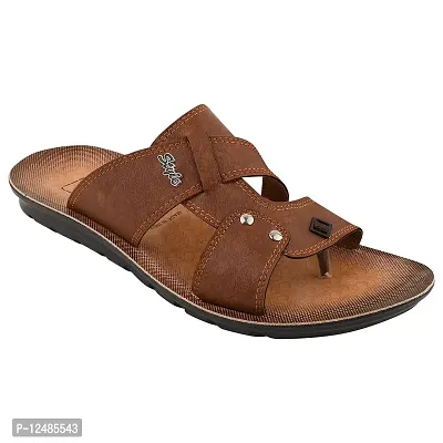 Buy online Black Leather Slip On Sandals from Sandals and Floaters for Men  by Red Chief for ₹2519 at 10% off | 2024 Limeroad.com