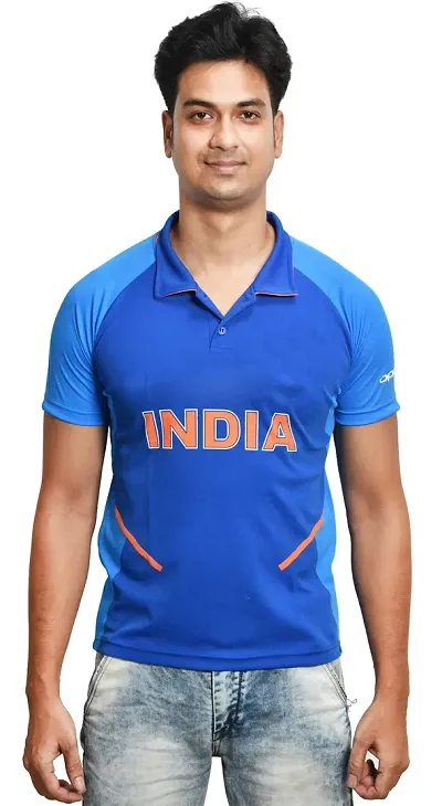 Men's Printed Polyester IPL Cricket Jersey