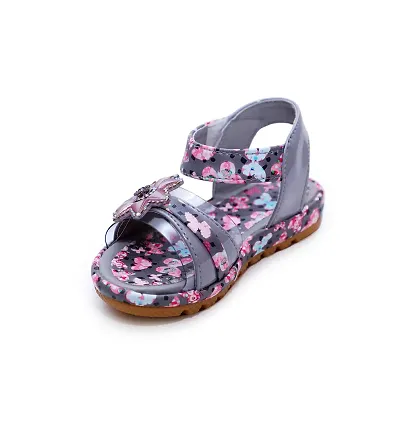 BOOMER CUBS Kids Girls Floral Printed Sandals