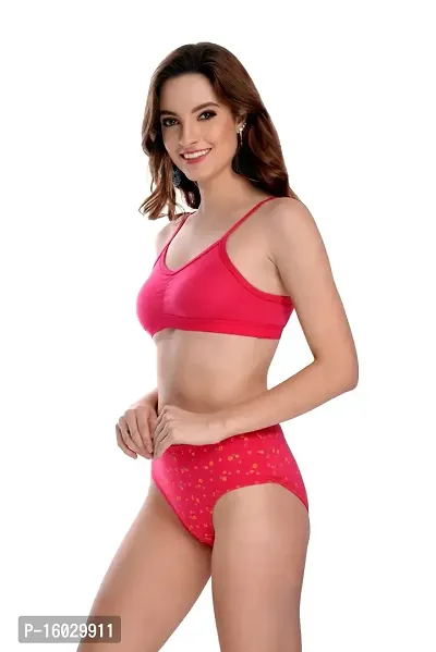 Buy Stylish Fancy Cotton Bra Panty Set For Women Pack Of 6 Online In India  At Discounted Prices