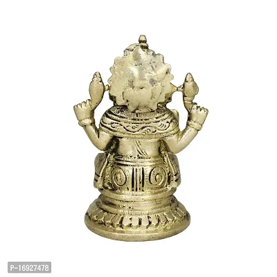 Buy Om Bharipuri Brass Ganesha/ganesh/ganeshji/ganpati Bappa Idol