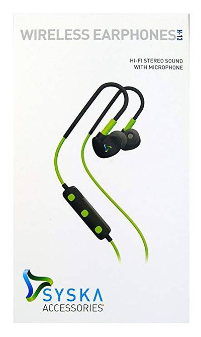 Syska bluetooth earphone discount battery