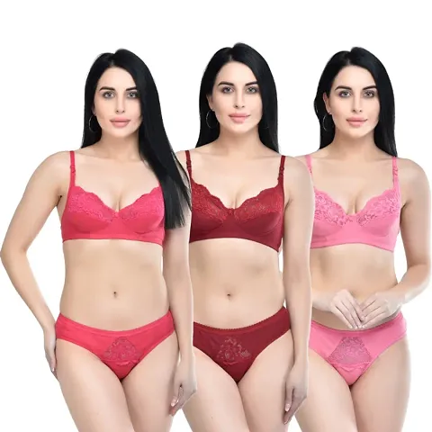 Buy In Beauty Silky Bra Panty Set Online In India At Discounted Prices