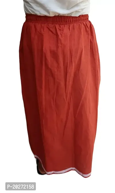 Bindass Elastic Polycotton Lungi with Pocket (Waist Size - 28-34 Regular  Size (L)