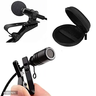 NEW METAL Clip Microphone For Youtube | Collar Mike for Voice Recording | Lapel Mic Mobile, PC, Laptop, Android Smartphones, DSLR Camera Microphone