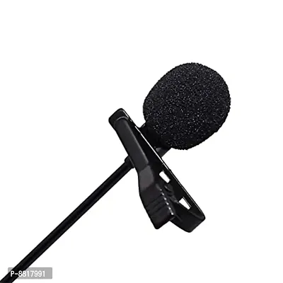 Metal Clip Microphone For Youtube | Collar Mike for Voice Recording | Lapel Mic Mobile, PC, Laptop, Android Smartphones