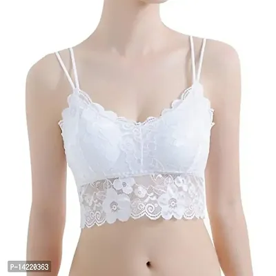STYLE FLAKES Lace Bralette Women Bralette Heavily Padded Bra - Buy STYLE  FLAKES Lace Bralette Women Bralette Heavily Padded Bra Online at Best  Prices in India