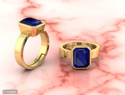 100% Original Yellow Sapphire/Pukhraj Gemstone Panchdhatu Ring For Men &  Women