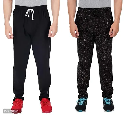 Men's Slim-Fit Jogger Sweatpants (2-PACK) & Zipper Pockets [ Sizes S-3XL ]  NWT