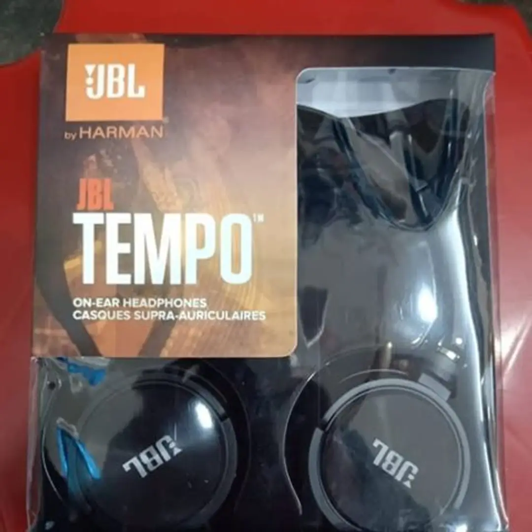 JBL Tempo On-Ear Headphone (Black)
