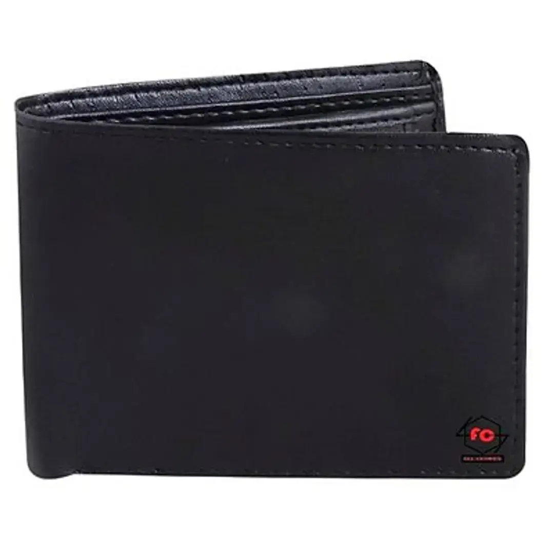 Black Men's  Causal Pu Leather Wallet (fc-mw-032)