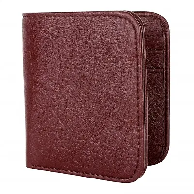 Brown Men's  Causal Pu Leather Wallet (fc-mw-044)