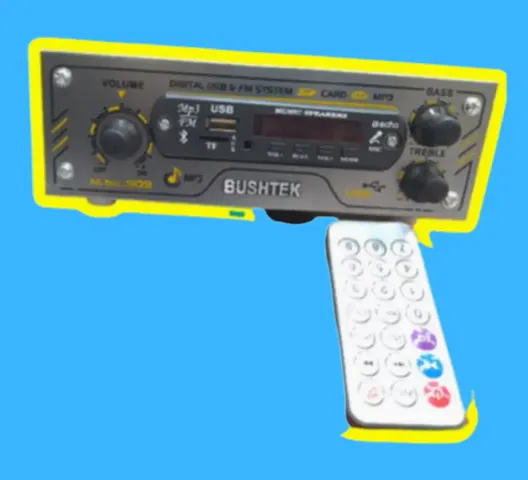 USB FM Radio With AC/DC Power Supply And Built in Speaker with Bluetooth, USB, AUX, SD card