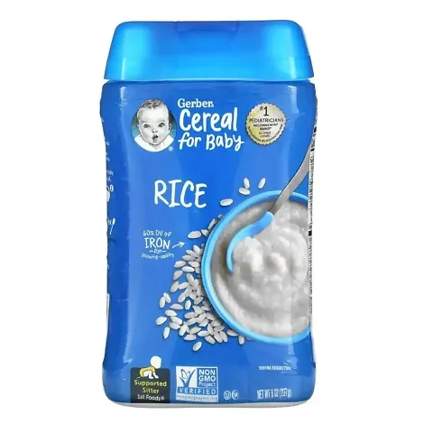 Gerber Cereal 8oz - Rice