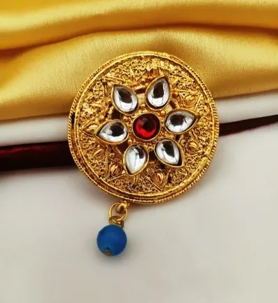 Gold Plated Saree Pin(Brooches)