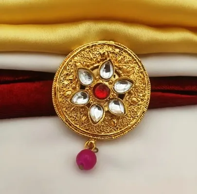 Gold Plated Saree Pin(brooches)