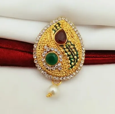 Gold on sale saree pin