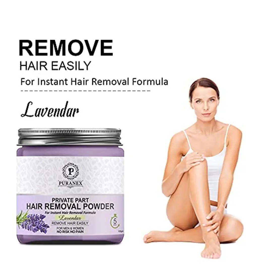 Private Part Hair Removal Powder (Levender Fragrance) Specially For Private  Part(For Private Part Area Hair Removal No Risk No Pain) Women Men 600 GM