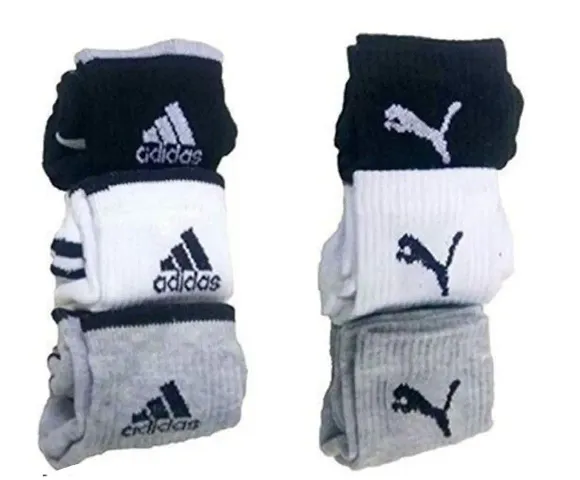 Pack of 6 Men's Ankle Length Socks