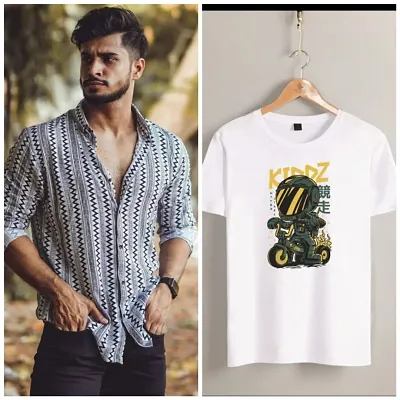 Lyocell Long Sleeves Casual Shirt 
