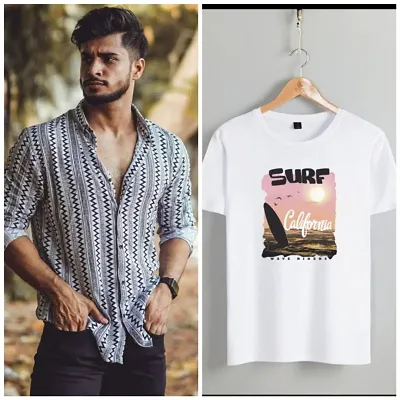 Lyocell Long Sleeves Casual Shirt