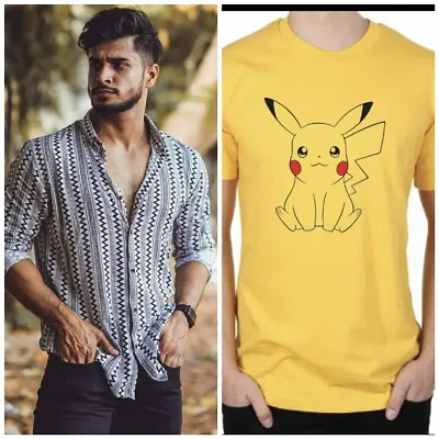 Lyocell Long Sleeves Casual Shirt