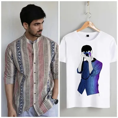 Lyocell Long Sleeves Casual Shirt