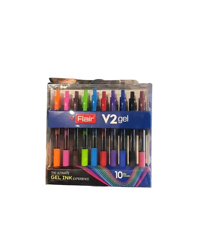 Gel Pen Pack of 10 Multicolor
