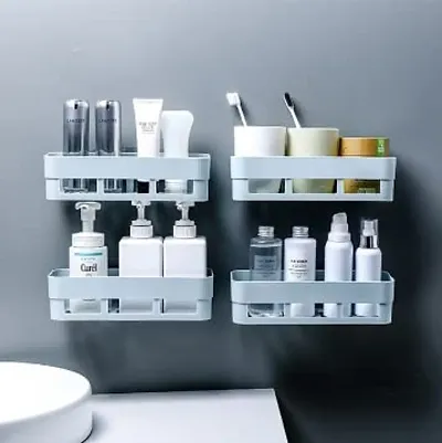 Bathroom Kitchen Organize Shelf Rack