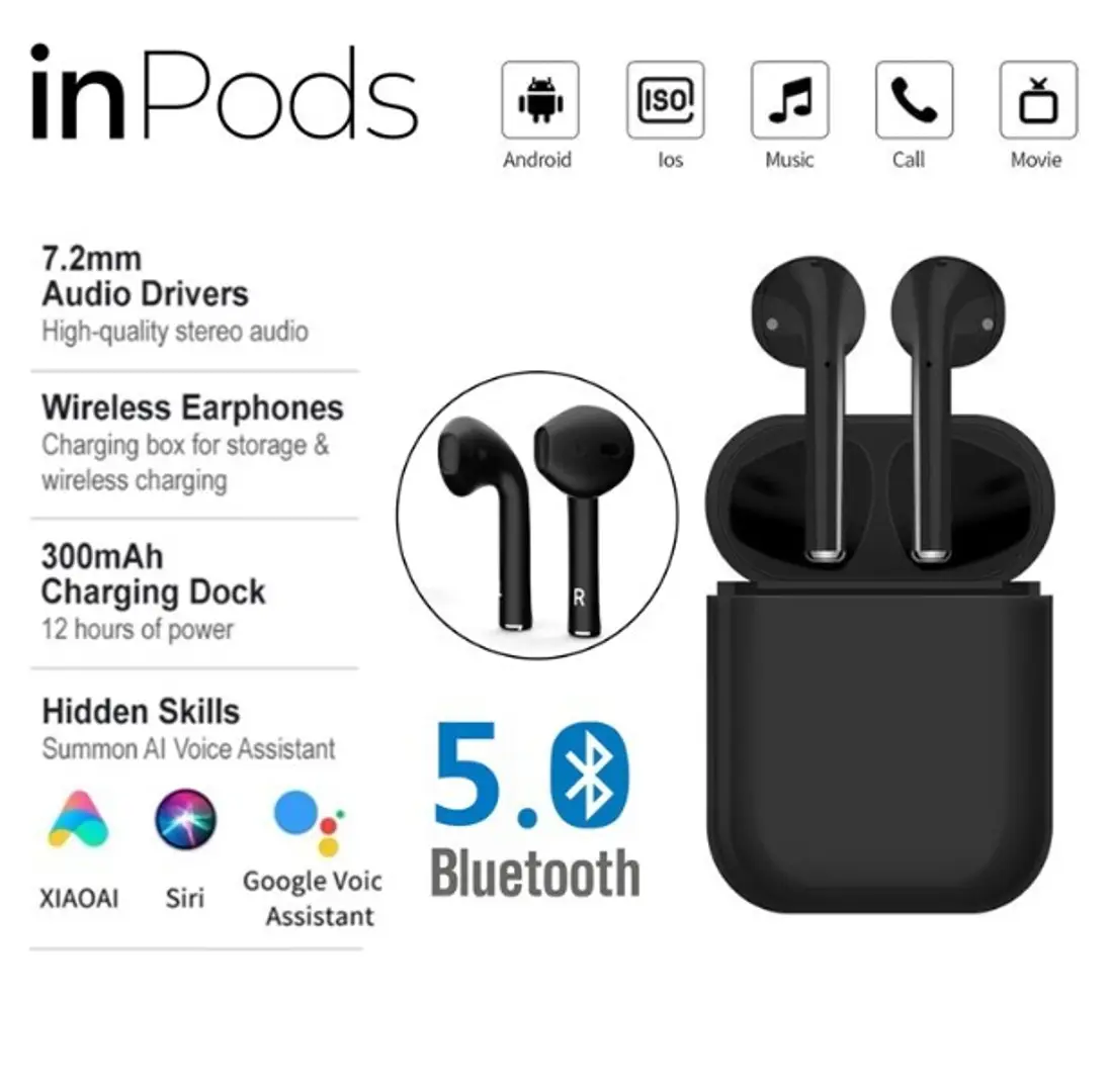 Inpods bluetooth wireless online earbuds