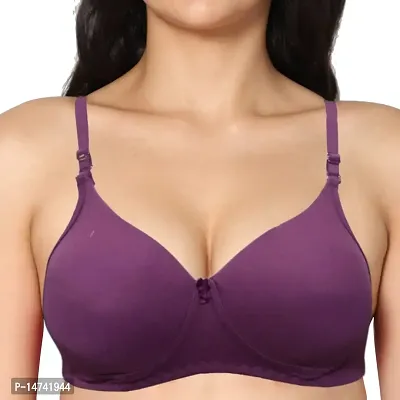 Buy In Care LINGERIE Elegant net Design Solid Color Full Coverage Bra, Heavily  Padded and Non-Wired Seamless Cups Online In India At Discounted Prices