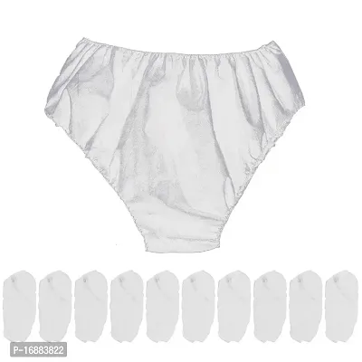 Womens Disposable 100% Cotton Thongs - For Travel- Hospital Stays-  Emergencies 20-Pack 