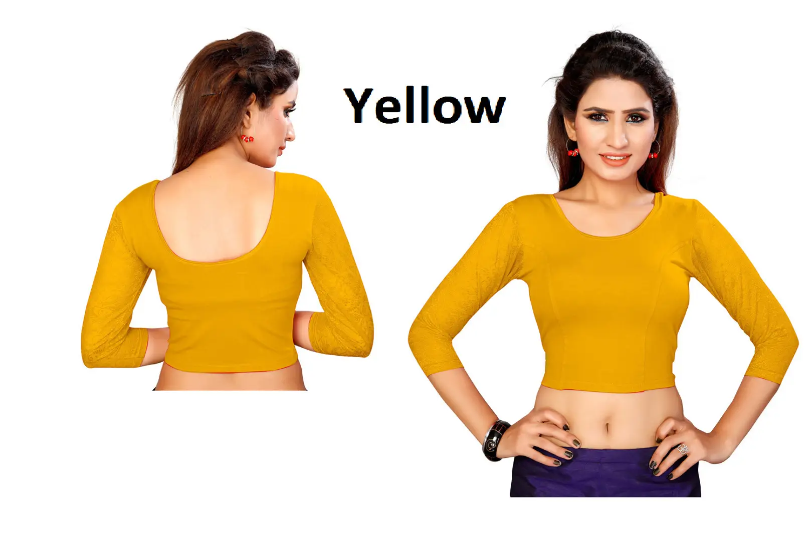 Buy Fashion Kit Women's Readymade Stretchable Saree Blouse ( Free Size - 30  Online In India At Discounted Prices