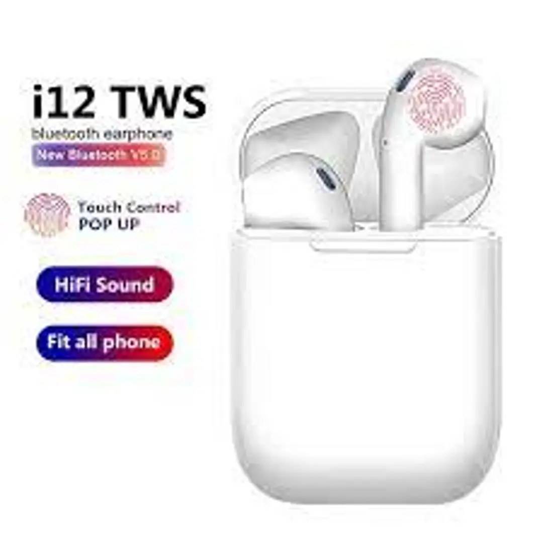 I12 tws bluetooth discount earphone