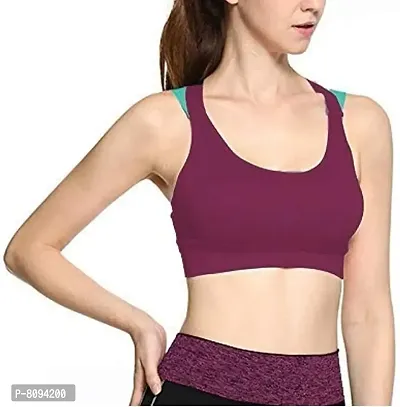 Buy ALBATROZ Absorb Sweat Quick Dry Shockproof Fake Breathable Sports Bra  Bra Fitness Underwear Running Sleep Vest Crop Top Seamless Bras Free Size  (30 to 36) Grey Online In India At Discounted Prices