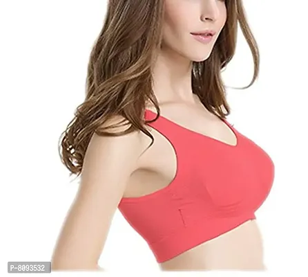Buy ALBATROZ Women Sports Bra Athletic Vest Fitness Sports Yoga Stretch Bra  Underwear Women top Fitness Running Yoga Sport Bra top(Size 28-36) (Rani)  Online In India At Discounted Prices