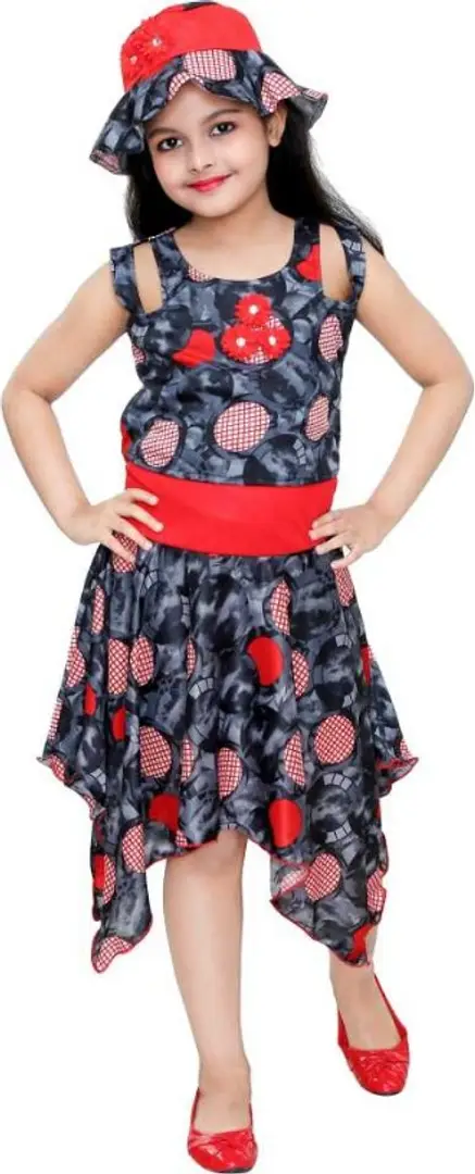 Cap discount frock design