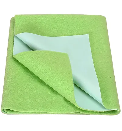 A CUBE LUXURY SOLUTIONS Waterproof Baby Bed Protector Dry Sheet for Newborn Babies Baby Water Resistant Small Size Dry Sheet 50X70CM Green