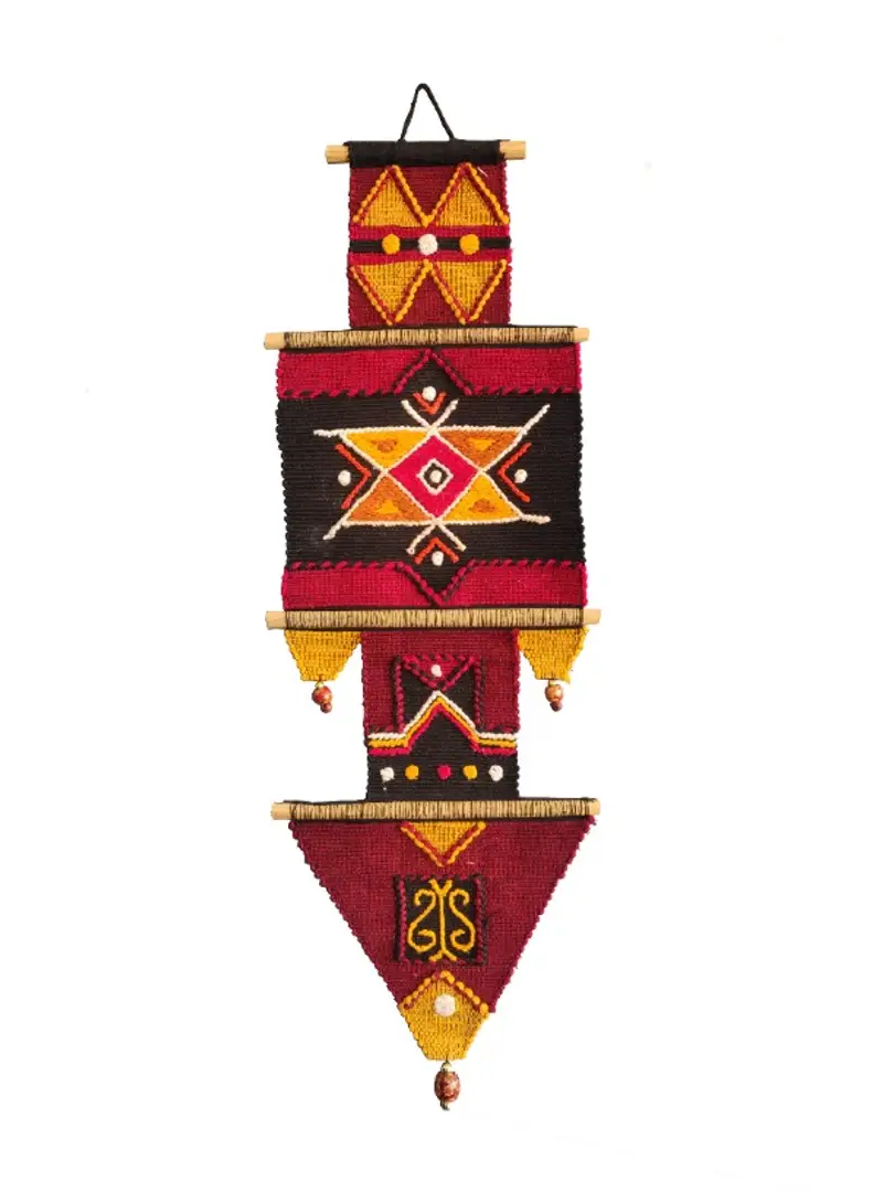 Handloom cotton wall hanging new arrivals